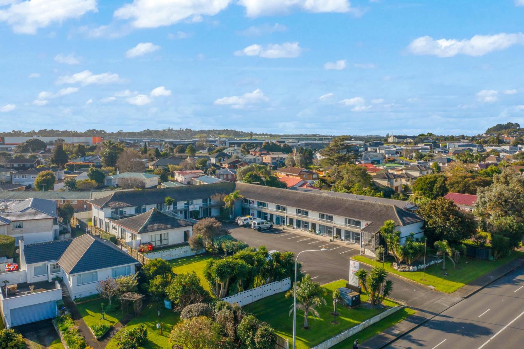 Ellerslie Palms Motel Оукланд Екстериор снимка