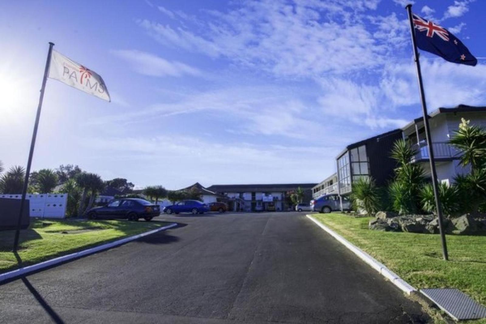 Ellerslie Palms Motel Оукланд Екстериор снимка